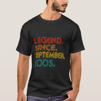 伝説2005年9月以降メンズウィメンズヴィンテージ2005 Tシャツ