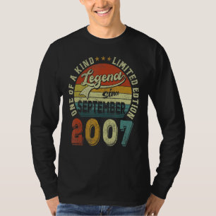 伝説2007年9月以来15歳バレ Tシャツ