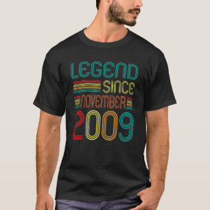 伝説2009年11月レトロ13歳13日 Tシャツ