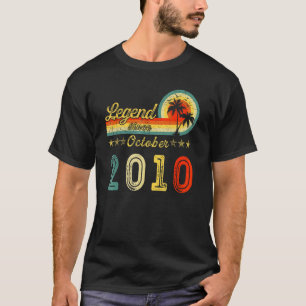 伝説2010年10月以来12歳12歳 Tシャツ