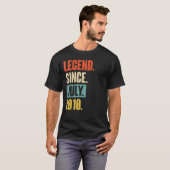 伝説2010年7月以来12歳12誕生日 Tシャツ (正面フル)