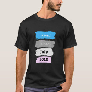 伝説2010年7月12誕生日以降 Tシャツ