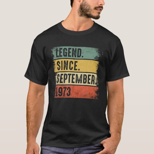 伝説2010年9月以来10th誕生日ギフト10 tシャツ (正面)