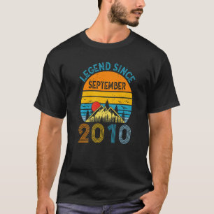 伝説2010年9月12日誕生日レトロ12 Tシャツ