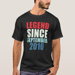 伝説2010年9月12誕生日 Tシャツ