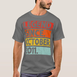 伝説2011年10月11誕生日11年 Tシャツ