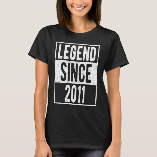 伝説2011年11歳11誕生日 Tシャツ (正面)