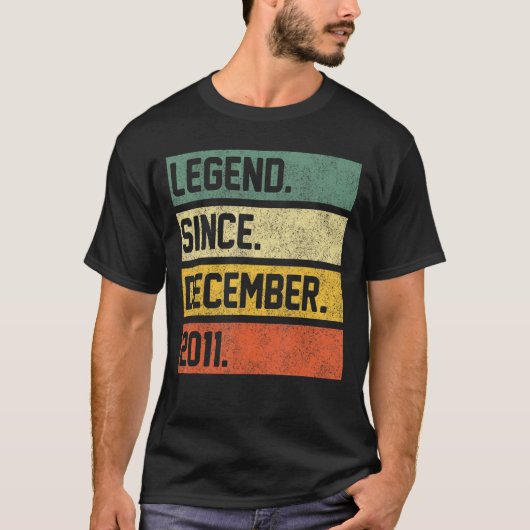 伝説2011年12月11誕生日11年 Tシャツ (正面)