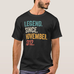 伝説2012年11月10誕生日10年 Tシャツ
