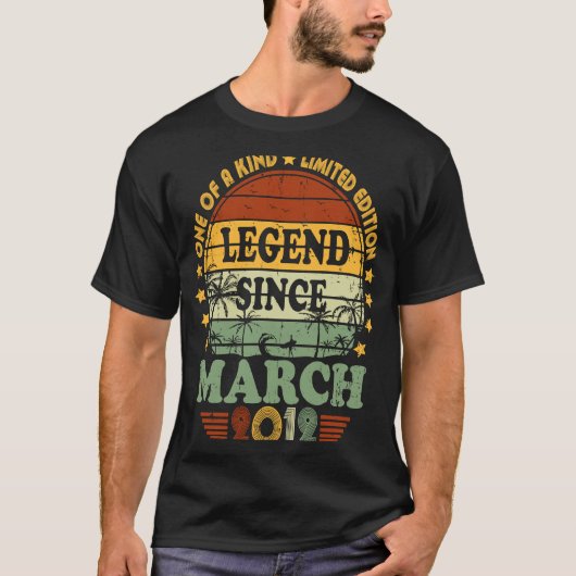 伝説2012年3月11誕生日11歳 Tシャツ (正面)