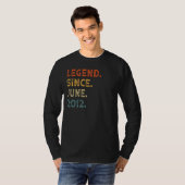 伝説2012年6月10歳10誕生日 Tシャツ (正面フル)