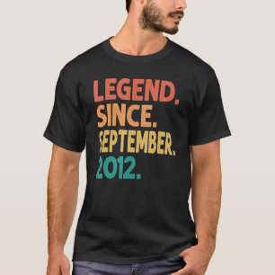 伝説2012年9月10日誕生日10年 Tシャツ