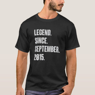 伝説2015年9月7歳7歳の誕生日 Tシャツ