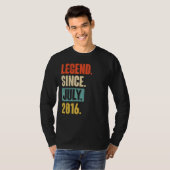 伝説2016年7月6歳6誕生日 Tシャツ (正面フル)