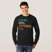 伝説2018年9月4日4年 Tシャツ (正面フル)