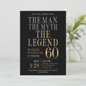 伝説60歳の誕生日パーティーの男 招待状 (スタンド正面)