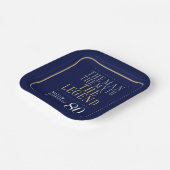 伝説80誕生日 ペーパープレート (傾斜あり)