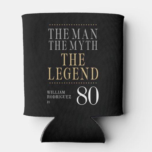 伝説80誕生日 缶クーラー (裏面)