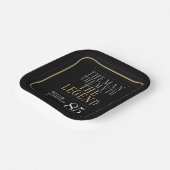 伝説85誕生日 ペーパープレート (傾斜あり)