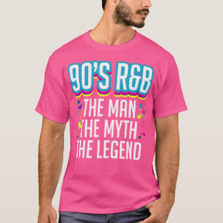 伝説90年代Rb音楽愛好家The Man The Myth Tシャツ