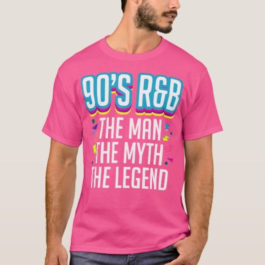 伝説90年代Rb音楽愛好家The Man The Myth Tシャツ (正面)