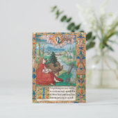 伝道の聖書中世の写本 ポストカード (スタンド正面)