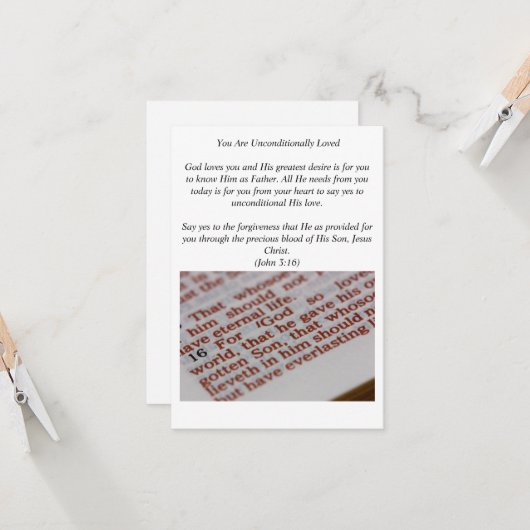 伝道カード カード (正面/裏面インサイチュ)