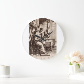 伝道者と使徒の聖ルカ ラージ壁時計 (ホーム)