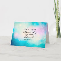 伝道者の書 3:11 彼は永遠を人の心に置かれた