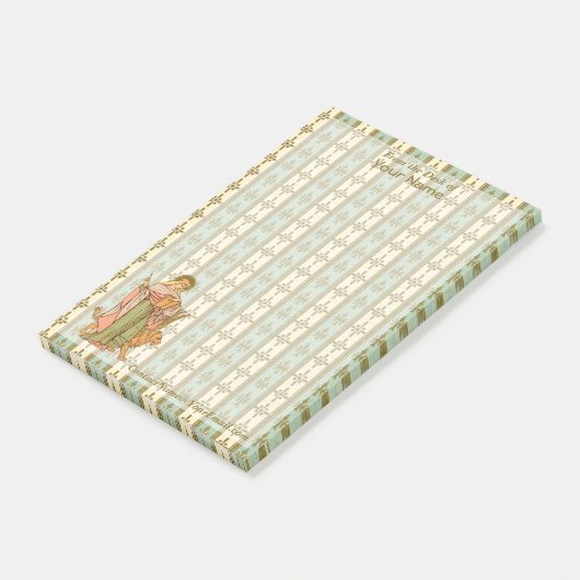 伝道者の聖マーク(RLS 09、スタイル2) 4"x6" ポストイット (アングル)