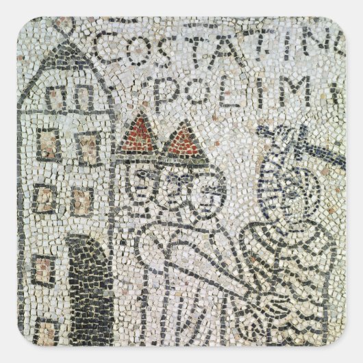 伝道者の聖ヨハネの舗装 スクエアシール (正面)