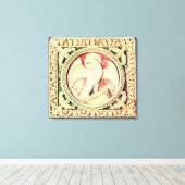 伝道者の聖ヨハネの象徴 キャンバスプリント (インサイチュ (ウッドフロア))