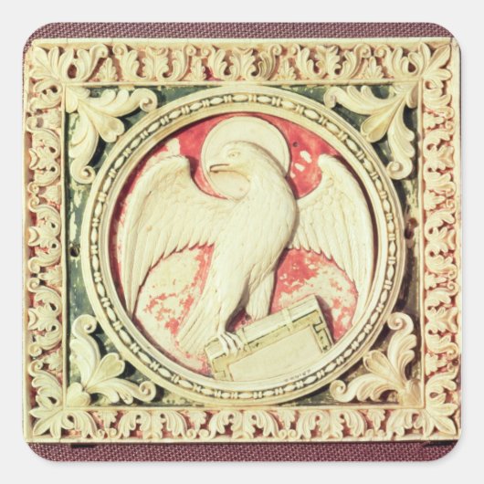 伝道者の聖ヨハネの象徴 スクエアシール (正面)