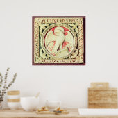 伝道者の聖ヨハネの象徴 ポスター (キッチン)