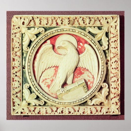 伝道者の聖ヨハネの象徴 ポスター (正面)