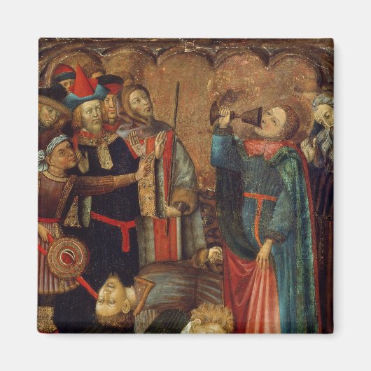 伝道者の聖ヨハネの飲酒 マグネット (正面)