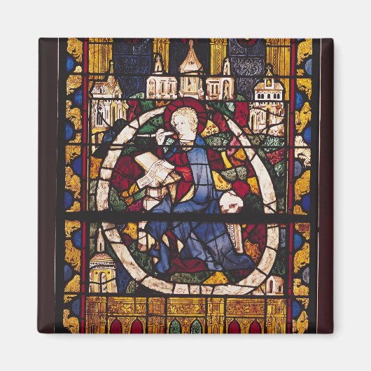 伝道者の聖ヨハネ書の黙示録 マグネット (正面)