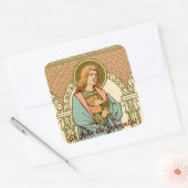 伝道者の聖ヨハネ(RLS 07) スクエアシール (封筒)