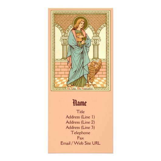 伝道者の聖ヨハネ(RLS 07) ラックカード (正面)