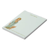 伝道者の聖ヨハネ(RLS 07) 5.5"x6" ノートパッド (回転)