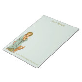 伝道者の聖ヨハネ(RLS 07) 8.5"x11" ノートパッド (アングル)