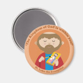 伝道者の聖ルカ マグネット (正面/裏面)