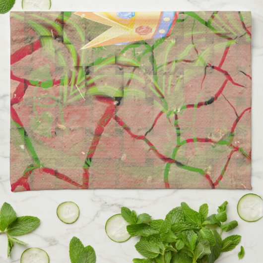 伯名又田 キッチンタオル (折り畳み)