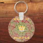 伯名又田 キーホルダー (正面)