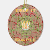 伯名又田 セラミックオーナメント (左)