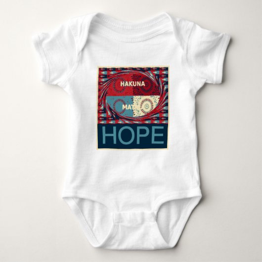 伯名又田 ベビーボディスーツ (正面)