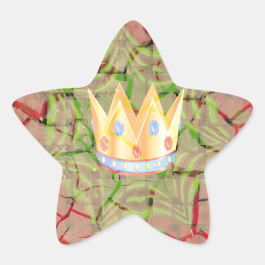 伯名又田 星シール (正面)