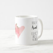 伯母が唯一必要な贈り物だ コーヒーマグカップ (正面右)