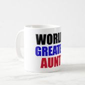 伯母さんのデザイン コーヒーマグカップ (正面左)