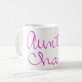 伯母さん コーヒーマグカップ (正面左)